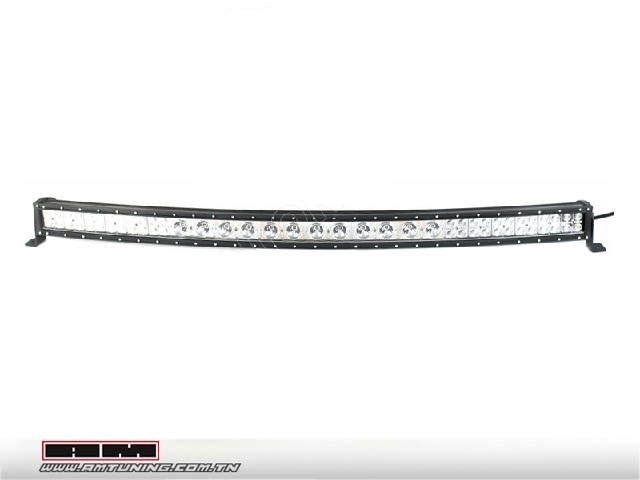 Barre a LED Curved - 240W - simple rangée 30° - CE/ROHS/IP68 - 126cm