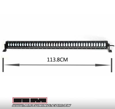 Barre a LED - 320W - Matrix 30° - CE/ROHS/IP68 - 113,8cm