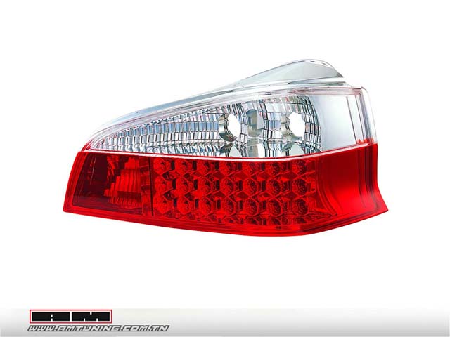 Feux ar LED PEUGEOT 106 96-03 red/clear