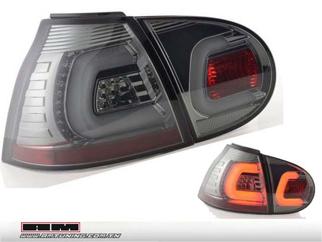 Feux ar VW Golf 5 03-08 Led Bar/clignotants LED Smoke