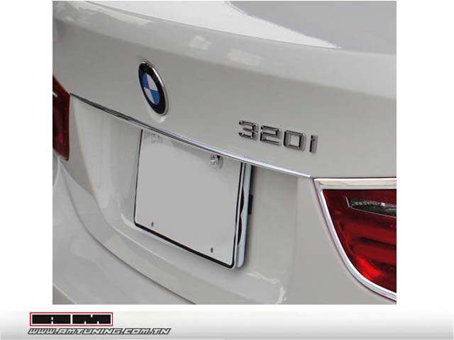 Insert chrome pour coffre BMW E90 08> .