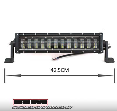 Barre a LED - 96W - Matrix 30° - CE/ROHS/IP68 - 42,5cm