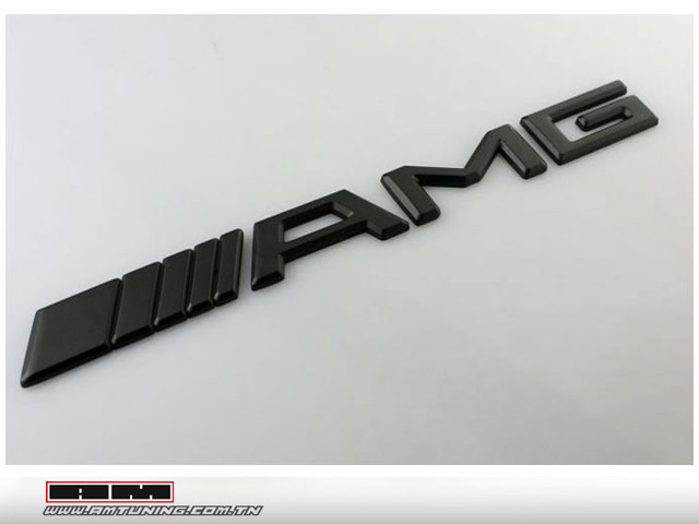 Embleme coffre AMG Noir