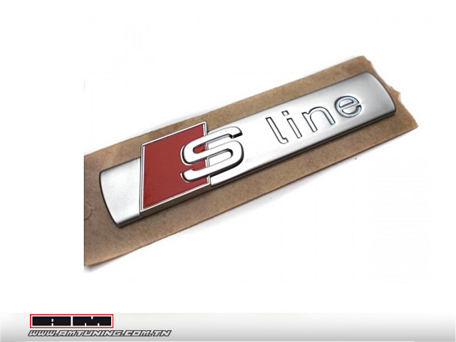 Embleme sticker Sline chrome