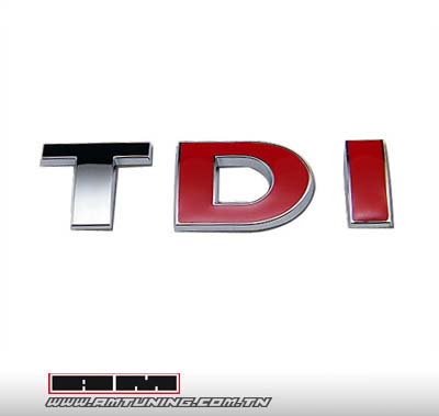 Embleme sticker VW TDI 