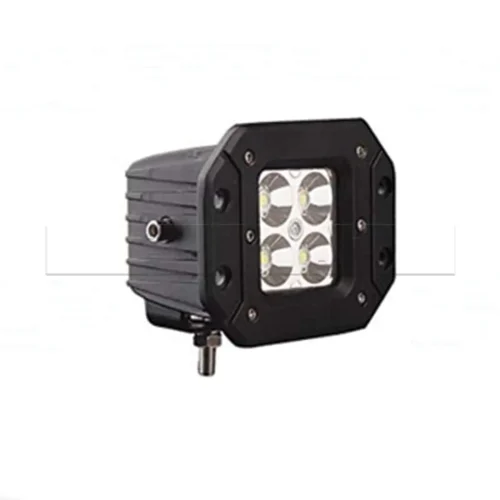 Phare additionnel carré encastrable 4 LEDs 16W 30° – 12 x 9 cm – 1pc