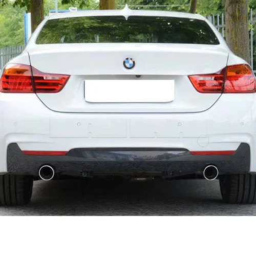 Diffuseur de pare-chocs ar BMW Serie 4 F32/F33/F36 Mtech – 2 sorties G+D