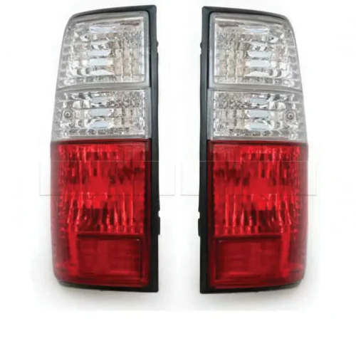 Feux ar crystal TOYOTA Land Cruiser 80 rouge/blanc