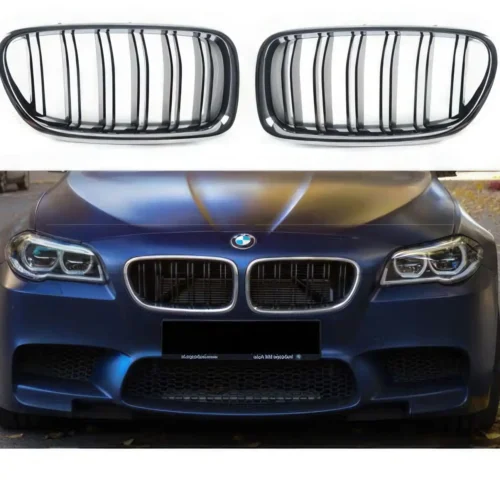 Grilles de calandre BMW F10 – Type M5 – Chrome/Noir