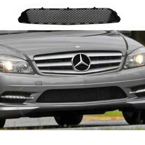 Grille centrale de parechoc av Mercedes Classe C W204 PH1 Pack AMG