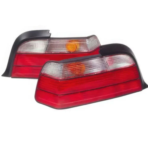 Feux ar BMW E36 2P – Rouge/Blanc – Modele origine