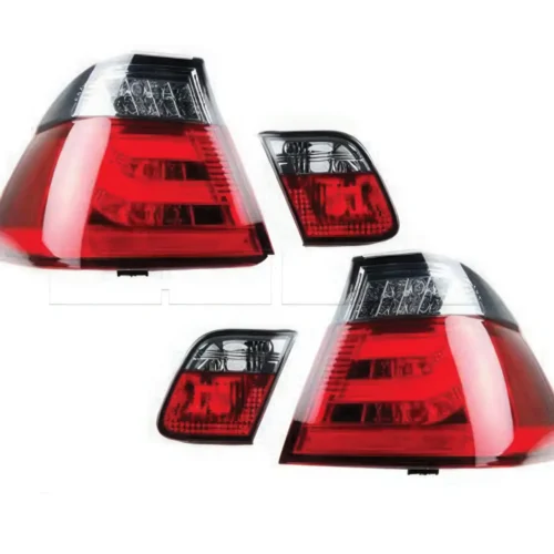 Feux ar Light Bar BMW E46 4D PH1 98-01 rouge/fumé