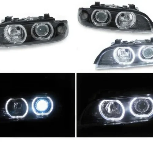 Phares av BMW E39 95-00 angel eyes LED