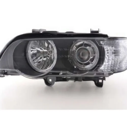 Phares av angel eyes LED BMW X5 02-03 – Halogene – rég éléc