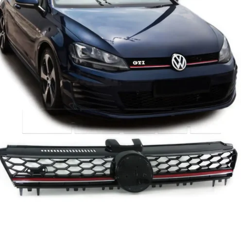 Calandre VW Golf7 GTI – Rouge