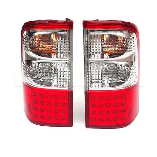 Feux ar LED Nissan Patrol Y61 01- rouge/blanc