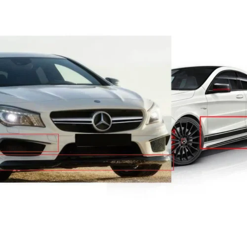 Kit rajouts de pc av + bc Merc. CLA W117 A45 AMG Edition 1