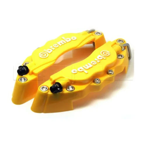 Caches étriers Brembo 3D – 28cm – 2pcs – Jaune