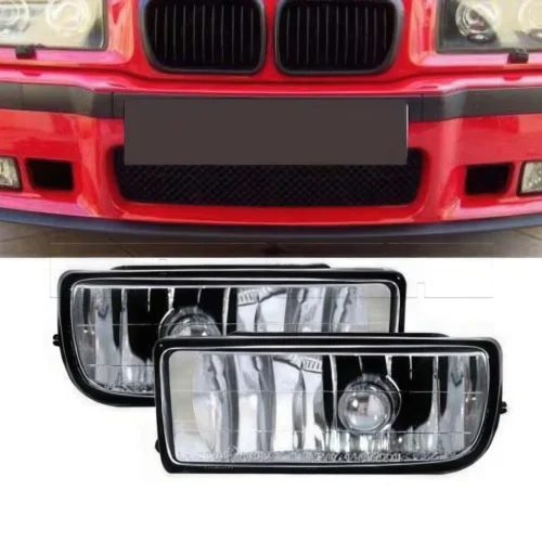 Antibrouillards crystal BMW E36 92-98 fond chrome