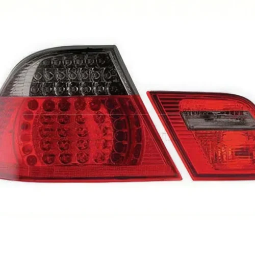 Feux ar LED BMW E46 2P PH1 98-03 rouge/fumé