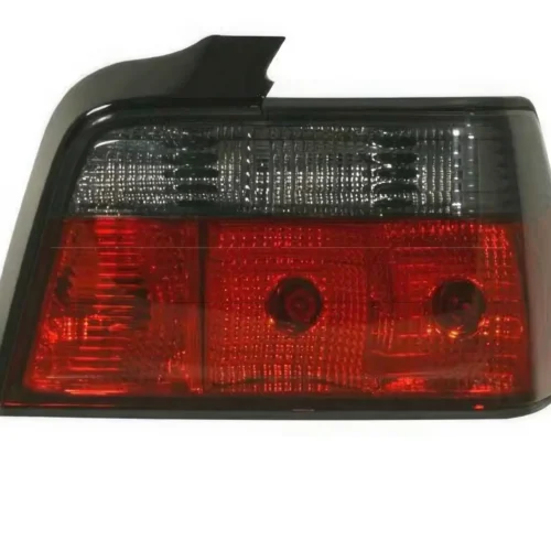 Feux ar crystal BMW E36 4P rouge/fumé