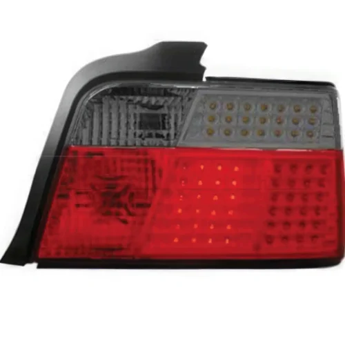 Feux ar LED BMW E36 2D rouge/fumé