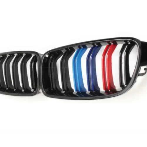 Grilles de calandre BMW F30 – Type M3 – Noir brillant / Tricolor