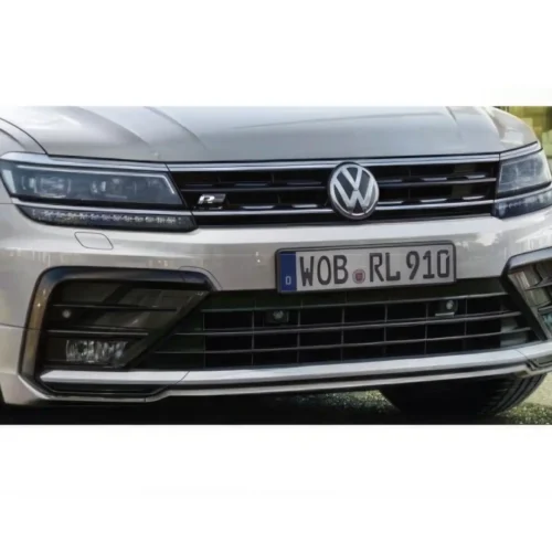 Pare-chocs av complet + Extensions d’ailes + Emblemes latéraux VW Tiguan Rline 17->