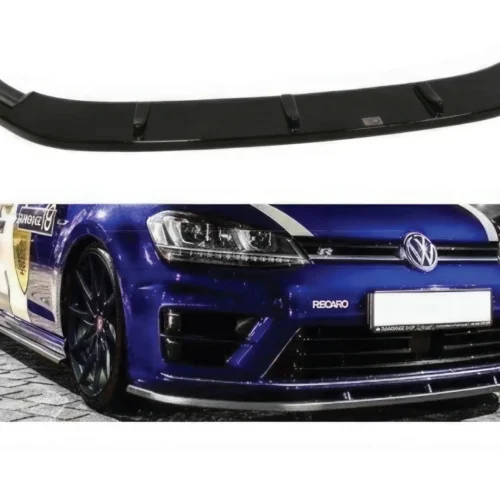 Spoiler de pare-chocs av VW Golf 7 PH1 R & Rline