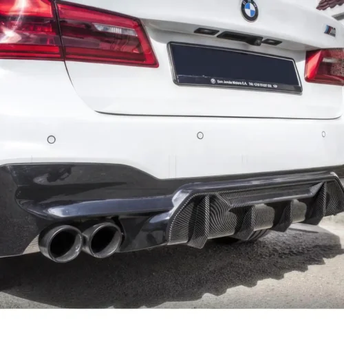 Diffuseur de pare-chocs ar BMW Serie 5 G30 M5 Competition – Carbone look