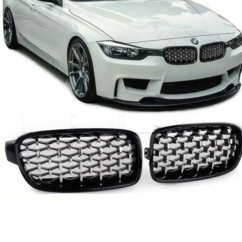 Grilles de calandre BMW F30 Diamont Gris/Noir