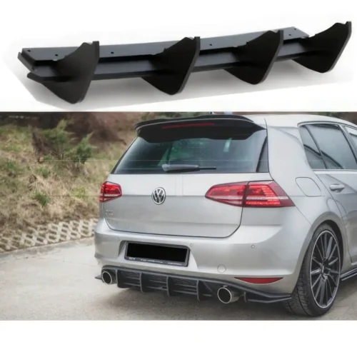 Rajout de diffuseur de pare-chocs ar VW Golf 7 PH1 GTI