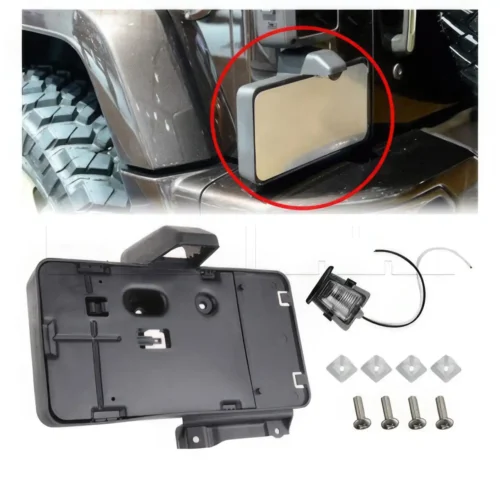 Support de plaque immatriculation US JEEP Wrangler JK