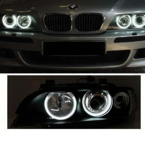 Phares av BMW E39 angel eyes CCFL