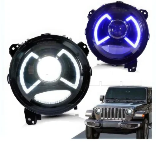 Phares av JEEP WRANGLER JL 18-UP FULL LED Dynamique