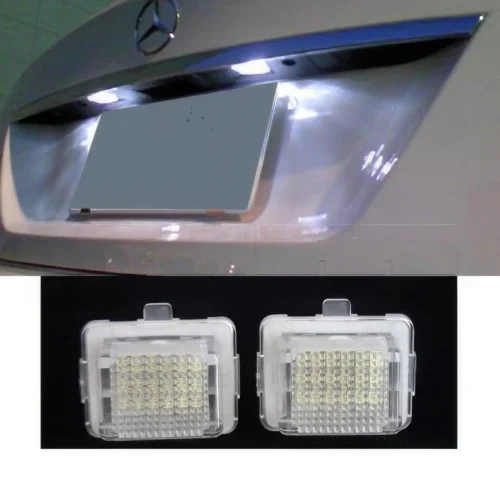 Feux de plaque LED Mercedes W204/W221/C207/W212/C216