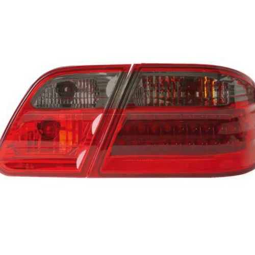 Feux ar LED MER. W210 95-02 Rouge/Fumé