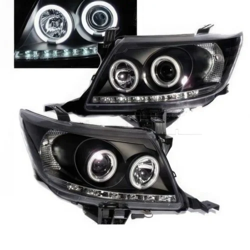 Phares av Toyota Hilux 11-Up LED + CCFL