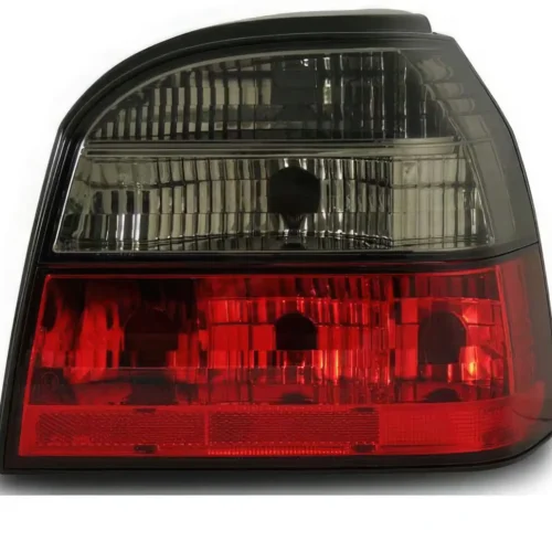 Feux ar crystal VW GOLF 3 91-97 rouge/ fumé