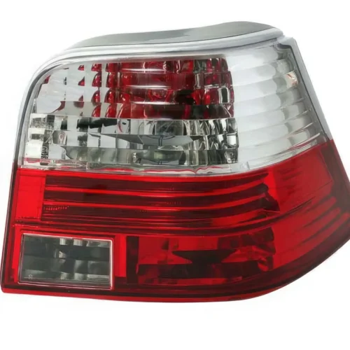 Feux ar crystal VW Golf 4 98-02 rouge/blanc