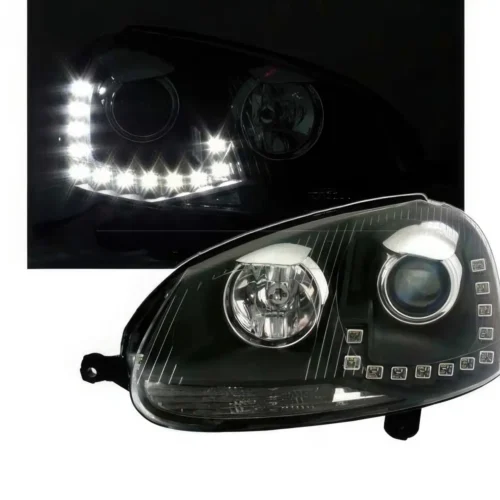 Phares av VW Golf 5 look Golf6 LED – feux de jour auto