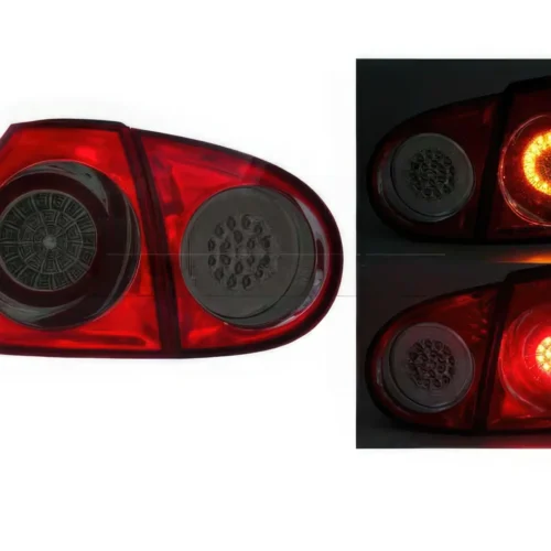 Feux ar LED VW GOLF 5 03-08 red/smoke