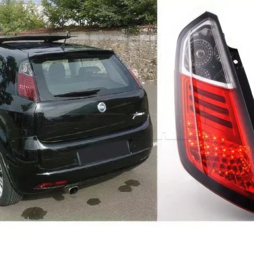 Feux ar LED FIAT G.Punto rouge/fumé