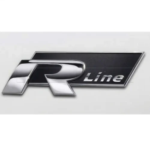 Embleme sticker VW Rline Noir