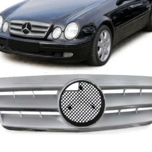 Calandre Mercedes CLK W208 3 branches Gris