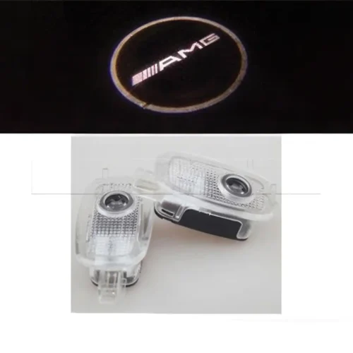 Feux d’éclairage LED pour bas de portes avec logo ///AMG – W164/W169/W212/W211/W221/W216