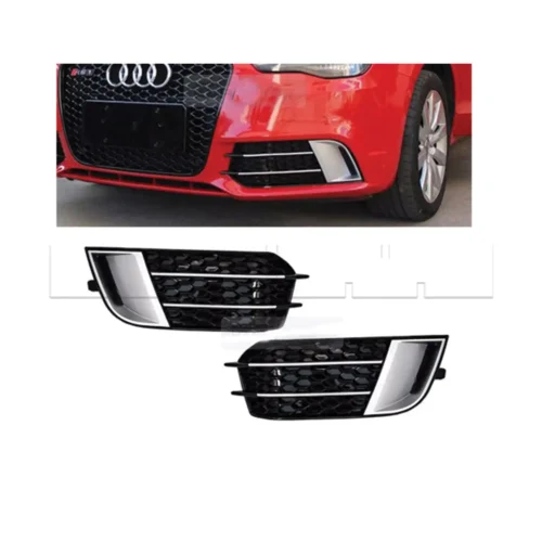 Grilles latérales type RS1 pr pare-chocs av standard Audi A1 PH1 – 10->15