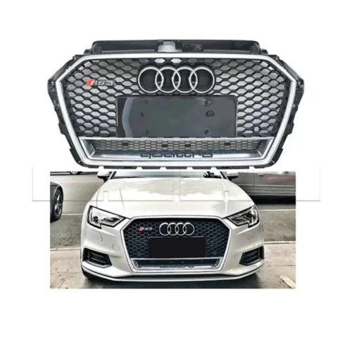 Calandre AUDI A3 RS3 Type 8V PH2 – 17-> – Gris/Noir/Gris