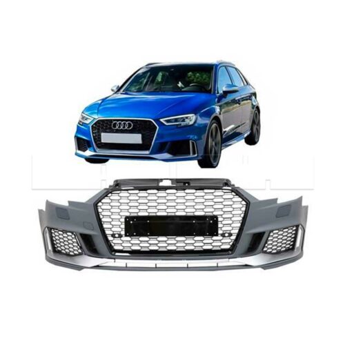Pare-chocs av complet + calandre Audi A3 RS3 Type 8V PH2 – 17->  Hatchback