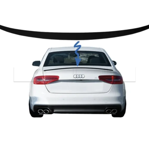 Spoiler ar Audi A4 B8 PH1 08-12